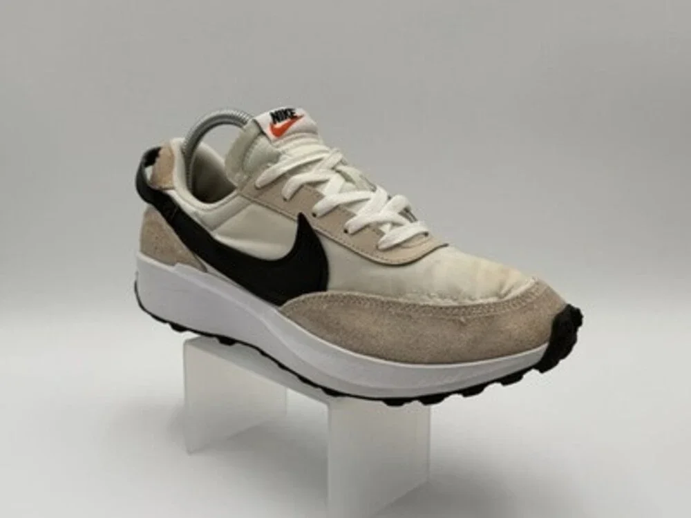 Nike Waffle Debut Women’s Size 9 Running Shoe, Sanddrift Black Phantom White